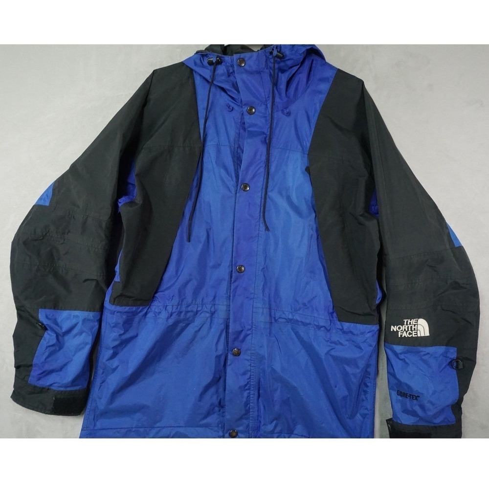 VTG The North Face Jacket Gore-Tex Mountain Summit Ski Jacket Mens Large Blue
